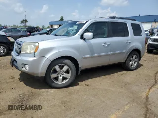 2009 Honda Pilot EX-L with VIN 5FNYF48519B004081, listed as a Copart auction lot 61428485 with 166,032 mi miles and Clean title. Bid and sale history available at DreamBid. Image 1.