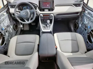2021 Toyota RAV4 XLE Premium with VIN 2T3C1RFVXMC170581, listed as a Copart auction lot 58327005 with 54,200 mi miles and Salvage title. Bid and sale history available at DreamBid. Image 8.