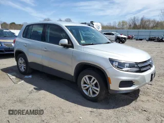 2012 Volkswagen Tiguan S with VIN WVGBV7AX6CW599465, listed as a Copart auction lot 54401705 with 107,434 mi miles and Clean Title. Bid and sale history available at DreamBid. Image 4.
