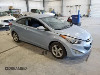2013 Hyundai Elantra Coupe GS with VIN KMHDH6AE7DU006055, listed as a Copart auction lot 83634104 with 75,134 mi miles and Clean Title. Bid and sale history available at carsss.com. Image 4.