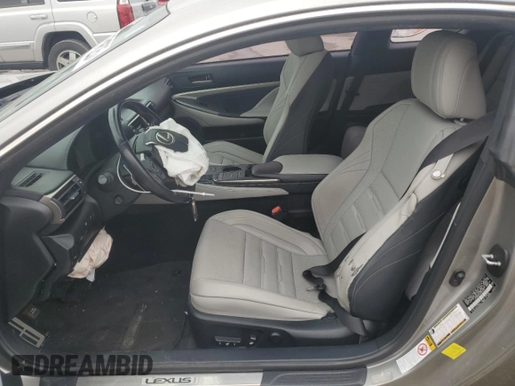 2016 Lexus RC 200t F Sport z VIN JTHHA5BCXG5002550, wystawiony jako Copart lot #48551625 z przebiegiem 89 857 mil mil oraz Szkoda całkowita • Salvage title. Historia ofert i sprzedaży dostępna na DreamBid. Obrazek 7.