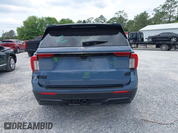 2025 Ford Explorer ST-Line with VIN 1FMUK7KH4SGB02804, listed as a IAAI auction lot 42043801 with 3,672 mi miles and . Bid and sale history available at DreamBid. Image 16.