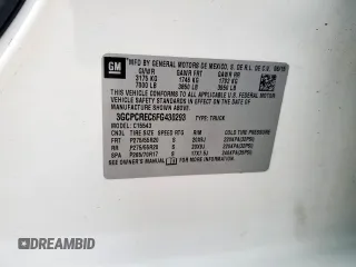 2015 Chevrolet Silverado 1500 LT with VIN 3GCPCREC6FG430293, listed as a Copart auction lot 51074005 with 82,945 mi miles and Salvage Title. Bid and sale history available at DreamBid. Image 12.