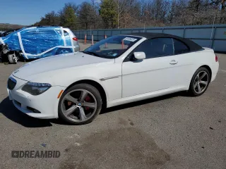 2008 BMW 6 Series 650i with VIN WBAEB53598CX60147, listed as a Copart auction lot 50499825 with 184,002 mi miles and Clean Title. Bid and sale history available at carsss.com. Image 1.