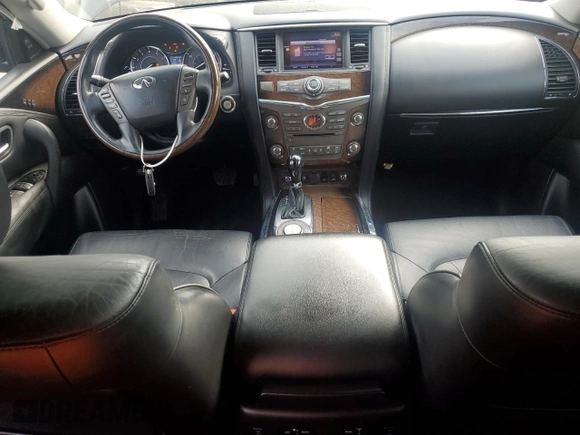 2013 Infiniti QX56 with VIN JN8AZ2NF3D9531167, listed as a Copart auction lot 54248225 with 173,254 mi miles and Salvage title. Bid and sale history available at DreamBid. Image 8.