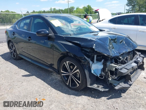2021 Nissan Sentra SR with VIN 3N1AB8DVXMY238486, listed as a IAAI auction lot 42042979 with 94,550 mi miles and . Bid and sale history available at DreamBid. Image 1.