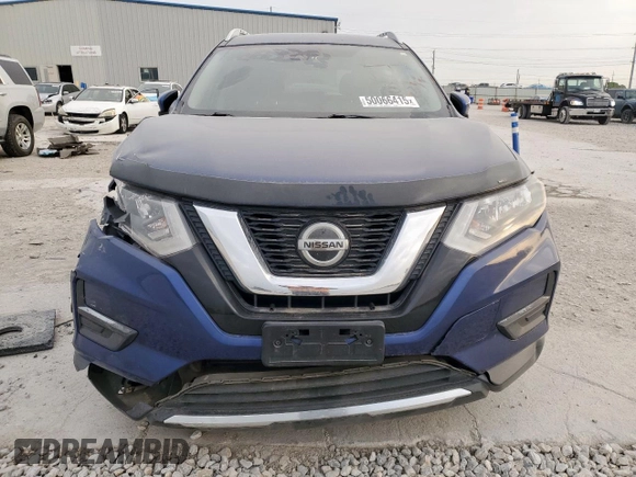 2019 Nissan Rogue SV with VIN KNMAT2MT0KP547548, listed as a Copart auction lot 50066415 with 103,423 mi miles and Salvage Title. Bid and sale history available at DreamBid. Image 5.