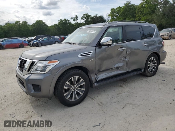 2019 Nissan Armada SL with VIN JN8AY2ND1K9091027, listed as a Copart auction lot 51416625 with 137,753 mi miles and Non Repairable. Bid and sale history available at carsss.com. Image 1.