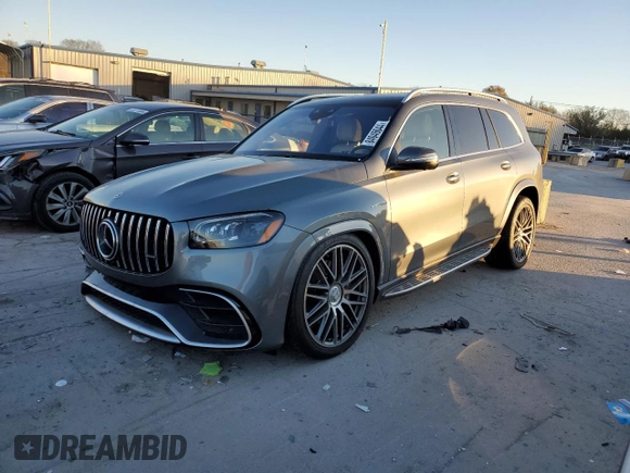 2021 Mercedes-Benz GLS with VIN 4JGFF8KE8MA564233, listed as a Copart auction lot 84046044 with 22,934 mi miles and Salvage Title. Bid and sale history available at carsss.com. Image 1.