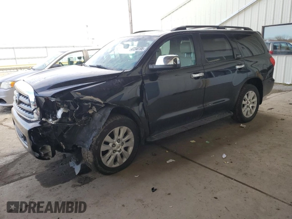 2014 Toyota Sequoia Platinum with VIN 5TDDW5G13ES093998, listed as a Copart auction lot 47240195 with 176,320 mi miles and Salvage Title. Bid and sale history available at carsss.com. Image 1.