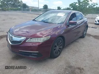 2015 Acura TLX Technology with VIN 19UUB1F52FA009890, listed as a IAAI auction lot 42173020 with 110,111 mi miles and . Bid and sale history available at DreamBid. Image 2.