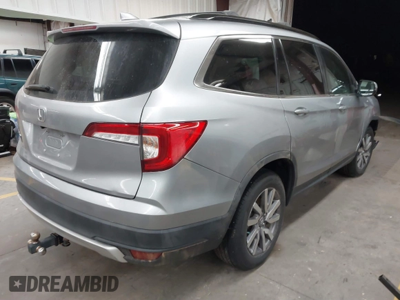 2021 Honda Pilot EX-L with VIN 5FNYF5H52MB022782, listed as a IAAI auction lot 41830003 with 39,945 mi miles. Bid and sale history available at carsss.com. Image 4.