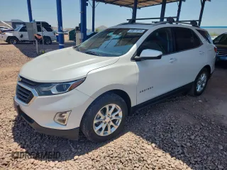 2018 Chevrolet Equinox LT with VIN 2GNAXJEV2J6126046, listed as a Copart auction lot 59877075 with 94,665 mi miles and Salvage title. Bid and sale history available at DreamBid. Image 1.