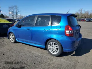 2007 Honda Fit Sport with VIN JHMGD38657S041976, listed as a Copart auction lot 48258825 with 151,075 mi miles and Salvage title. Bid and sale history available at DreamBid. Image 2.
