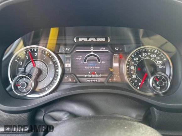 2022 Ram 1500 Lone Star with VIN 1C6SRFFT4NN464963, listed as a Copart auction lot 86011044 with 28,752 mi miles and Non repairable. Bid and sale history available at DreamBid. Image 8.