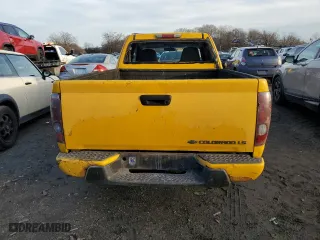 2005 Chevrolet Colorado LS Z85 with VIN 1GCCS196458105038, listed as a Copart auction lot 84864504 with 300,979 mi miles and Salvage Title. Bid and sale history available at carsss.com. Image 6.