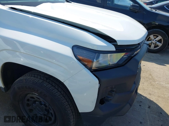2023 Chevrolet Colorado 2WD Work Truck с VIN 1GCGSBEC3P1133430, выставлен на аукционе IAAI как лот 42001554 с пробегом 26 572 миль миль и . История ставок и продаж доступна на DreamBid. Изображение 17.