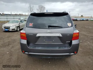 2008 Toyota Highlander Limited with VIN JTEES42AX82012567, listed as a Copart auction lot 53462735 with 113,346 mi miles and Clean Title. Bid and sale history available at carsss.com. Image 6.