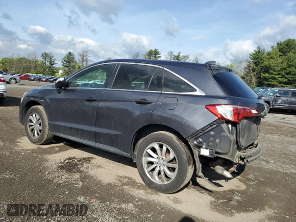 2016 Acura RDX Technology with VIN 5J8TB3H5XGL000509, listed as a Copart auction lot 54939205 with 197,746 mi miles and Salvage title. Bid and sale history available at DreamBid. Image 2.
