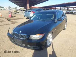 2006 BMW 3 Series 330i with VIN WBAVB33556PS15458, listed as a IAAI auction lot 41852222 with 78,633 mi miles. Bid and sale history available at carsss.com. Image 2.