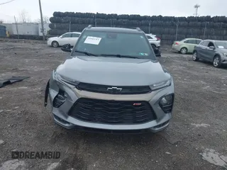 2023 Chevrolet TrailBlazer RS with VIN KL79MUSL3PB011922, listed as a IAAI auction lot 41943713 with 43,742 mi miles and . Bid and sale history available at DreamBid. Image 13.