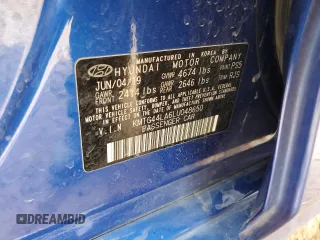 2020 Genesis G70 2.0T with VIN KMTG44LA6LU048650, listed as a Copart auction lot 59025025 with 174,215 mi miles and Salvage title. Bid and sale history available at DreamBid. Image 12.