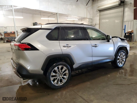 2019 Toyota RAV4 Limited with VIN JTMN1RFVXKJ004094, listed as a Copart auction lot 46360445 with 77,859 mi miles and Salvage Title. Bid and sale history available at carsss.com. Image 3.