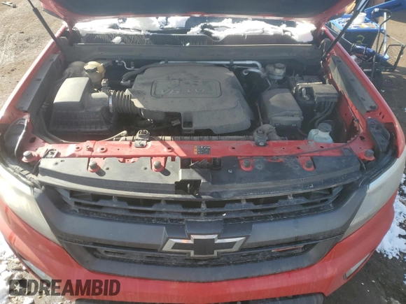 2016 Chevrolet Colorado 4WD Z71 z VIN 1GCGTDE37G1114999, wystawiony jako Copart lot #44648835 z przebiegiem 186 186 mil mil oraz Czysty tytuł • Clean title. Historia ofert i sprzedaży dostępna na DreamBid. Obrazek 12.