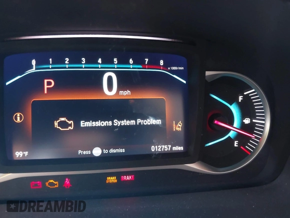 2019 Honda Pilot EX-L with VIN 5FNYF6H52KB006469, listed as a IAAI auction lot 42103135 with 12,757 mi miles and . Bid and sale history available at DreamBid. Image 7.