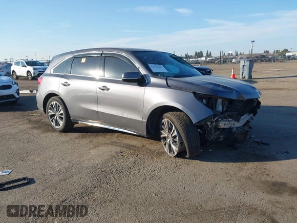 2017 Acura MDX Technology z VIN 5FRYD4H58HB042250, wystawiony jako IAAI lot #41382885 z przebiegiem 111 990 mil mil oraz . Historia ofert i sprzedaży dostępna na DreamBid. Obrazek 1.