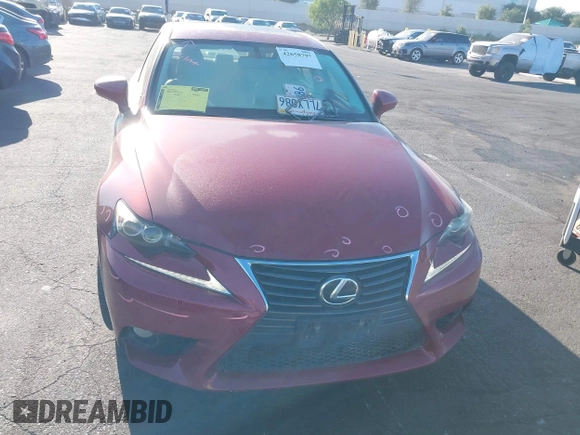 2014 Lexus IS 250 with VIN JTHBF1D24E5003436, listed as a IAAI auction lot 42658797 with 186,226 mi miles and . Bid and sale history available at DreamBid. Image 12.