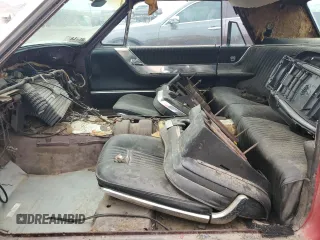 1966 Ford Thunderbird with VIN 6Y870135392, listed as a Copart auction lot 66917184 with Not Provided miles and Salvage Title. Bid and sale history available at DreamBid. Image 7.