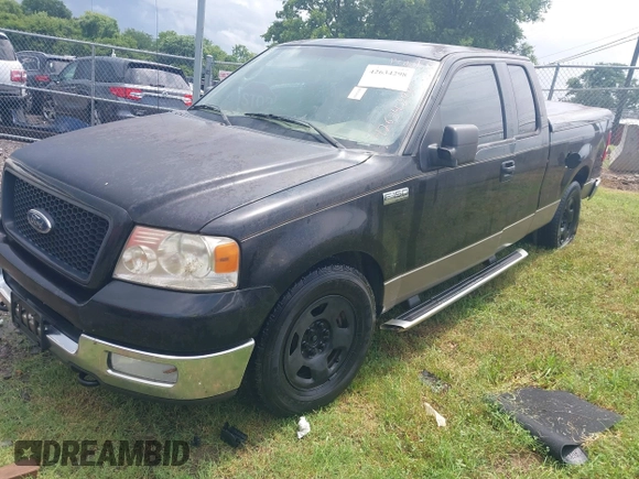 2005 Ford F-150 STX with VIN 1FTRX14W75NA08355, listed as a IAAI auction lot 42634298 with 229,704 mi miles and . Bid and sale history available at DreamBid. Image 2.