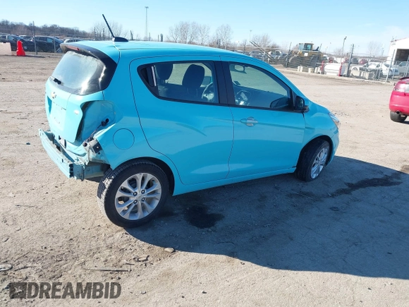 2022 Chevrolet Spark 1LT with VIN KL8CD6SA8NC019386, listed as a IAAI auction lot 41655291 with 16,479 mi miles. Bid and sale history available at carsss.com. Image 4.