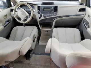 2011 Toyota Sienna with VIN 5TDZK3DC8BS026322, listed as a Copart auction lot 63670155 with Not provided miles and Salvage title. Bid and sale history available at DreamBid. Image 8.
