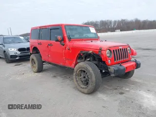 2017 Jeep Wrangler Unlimited 75th Anniversary z VIN 1C4BJWEG6HL575731, wystawiony jako IAAI lot #41704339 z przebiegiem 73 742 mil mil oraz . Historia ofert i sprzedaży dostępna na DreamBid. Obrazek 1.