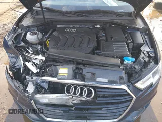 2018 Audi A3 Sedan Premium with VIN WAUAUGFFXJ1022965, listed as a IAAI auction lot 41533808 with 62,212 mi miles. Bid and sale history available at carsss.com. Image 10.
