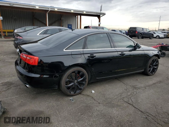2013 Audi A6 2.0T Premium Plus with VIN WAUGFAFC1DN055728, listed as a Copart auction lot 51022255 with 97,113 mi miles and Salvage Title. Bid and sale history available at carsss.com. Image 3.
