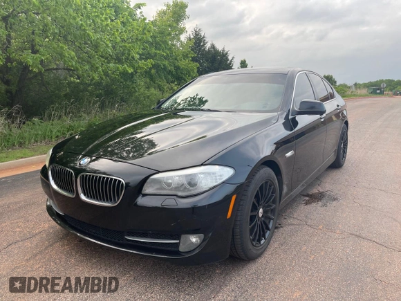 2013 BMW 5 Series 528i with VIN WBAXG5C55DDY31245, listed as a Copart auction lot 54993245 with 118,760 mi miles and Clean Title. Bid and sale history available at carsss.com. Image 2.