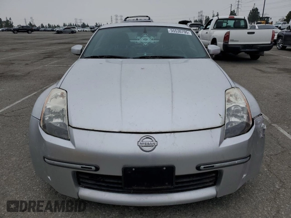 2004 Nissan 350Z Touring z VIN JN1AZ34E44T061263, wystawiony jako Copart lot #55530795 z przebiegiem 126 215 mil mil oraz Czysty tytuł • Clean title. Historia ofert i sprzedaży dostępna na DreamBid. Obrazek 5.