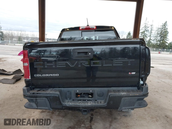 2022 Chevrolet Colorado 4WD Z71 z VIN 1GCGTDEN7N1244585, wystawiony jako IAAI lot #41625980 z przebiegiem 21 210 mil mil oraz . Historia ofert i sprzedaży dostępna na DreamBid. Obrazek 16.