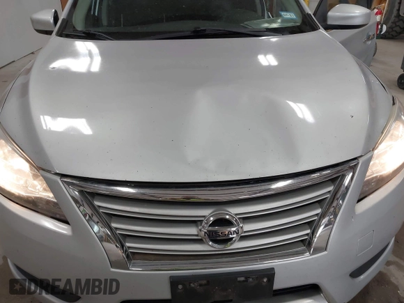 2013 Nissan Sentra SV with VIN 1N4AB7AP8DN903126, listed as a IAAI auction lot 42084316 with 165,179 mi miles. Bid and sale history available at carsss.com. Image 6.