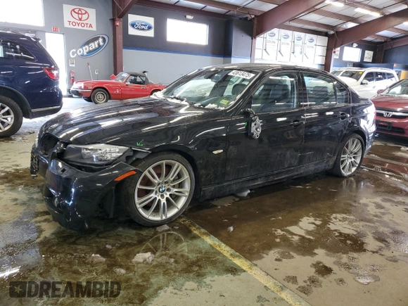 2011 BMW 3 Series 335i with VIN WBAPM5C52BE435581, listed as a Copart auction lot 43613475 with 125,322 mi miles and Salvage Title. Bid and sale history available at carsss.com. Image 1.