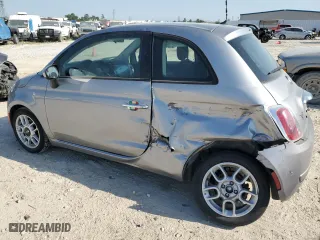 2015 FIAT 500 Pop with VIN 3C3CFFAR1FT656641, listed as a Copart auction lot 52773925 with 111,966 mi miles and Salvage Title. Bid and sale history available at carsss.com. Image 2.