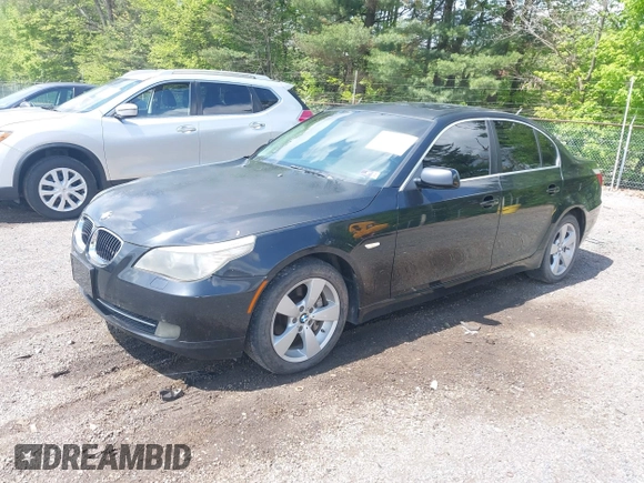 2008 BMW 5 Series 528xi with VIN WBANV13578CZ56362, listed as a IAAI auction lot 42212019 with 166,207 mi miles and . Bid and sale history available at carsss.com. Image 2.