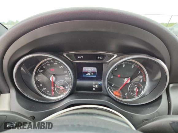 2018 Mercedes-Benz CLA 250 with VIN WDDSJ4GB7JN653164, listed as a Copart auction lot 58487175 with 60,922 mi miles and Salvage title. Bid and sale history available at DreamBid. Image 9.