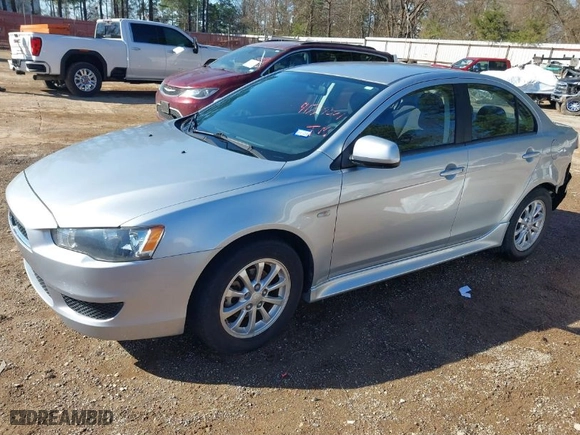 2012 Mitsubishi Lancer ES with VIN JA32U2FU5CU030769, listed as a IAAI auction lot 41779034 with 181676 miles. Bid and sale history available at carsss.com. Image 2.