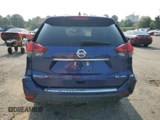 2017 Nissan Rogue SV with VIN 5N1AT2MV2HC858198, listed as a Copart auction lot 56589885 with 77,258 mi miles and Salvage title. Bid and sale history available at DreamBid. Image 6.
