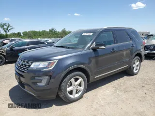 2017 Ford Explorer XLT z VIN 1FM5K8DH4HGD75290, wystawiony jako Copart lot #56290465 z przebiegiem 75 910 mil mil oraz Szkoda całkowita • Salvage title. Historia ofert i sprzedaży dostępna na DreamBid. Obrazek 1.