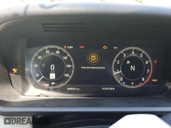 2018 Land Rover Discovery HSE with VIN SALRR2RV9JA051623, listed as a Copart auction lot 54216834 with 89,943 mi miles and Clean Title. Bid and sale history available at carsss.com. Image 9.